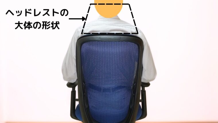 シルフィーのヘッドレスト位置