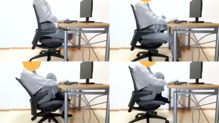 フィノラを使った様々な姿勢